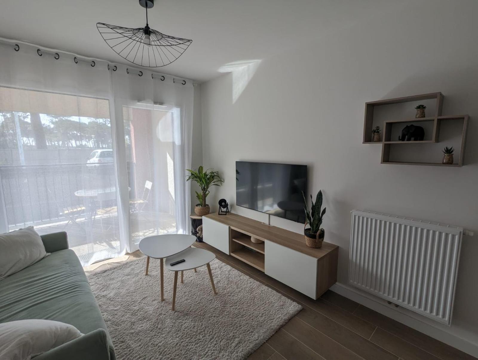 Apartmán Biscawai Chaleureux Et Cosy Avec Terrasse Biscarrosse Exteriér fotografie